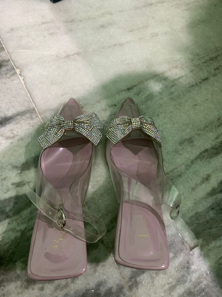 Rhinestone Heels