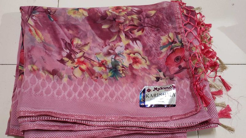 New Soft Synthetic Saree
