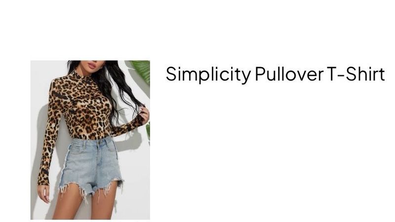 Leopard Print Top
