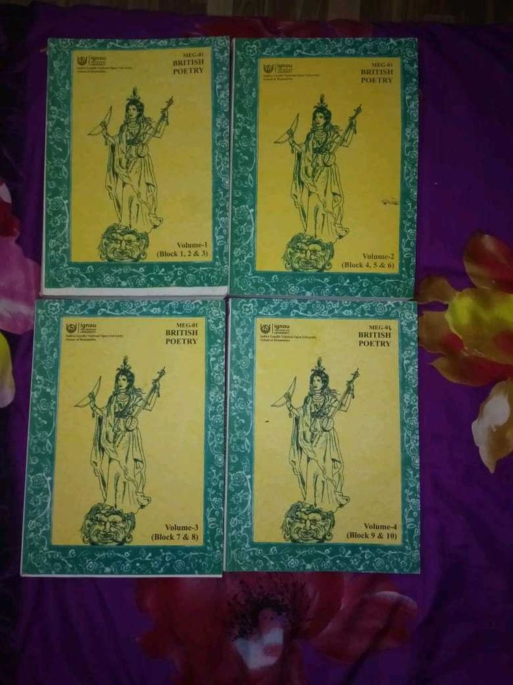 IGNOU MEG01 British Poetry Books
