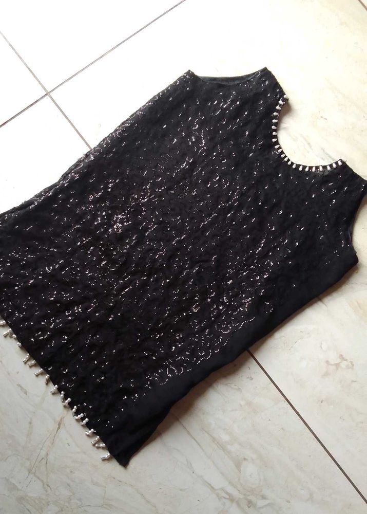 Black Short Kurti
