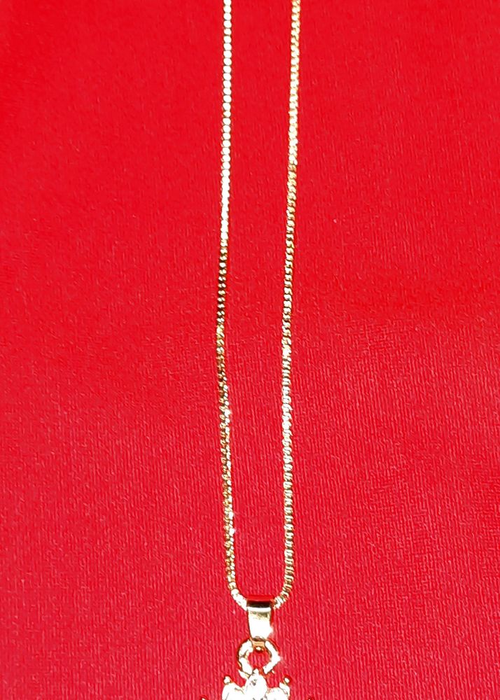 Pendant With Long Chain
