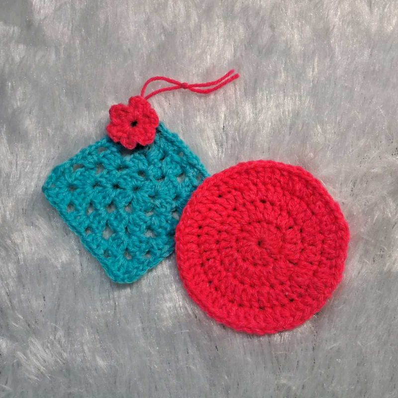 Crochet Coasters (Set of 2)
