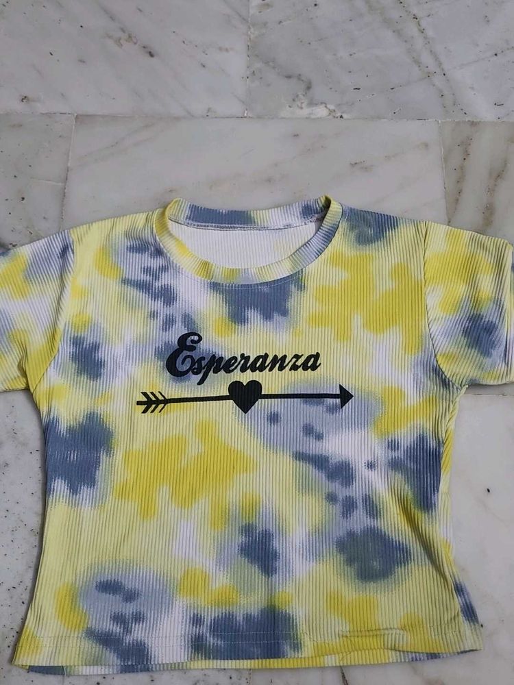Tie Dye Crop Top