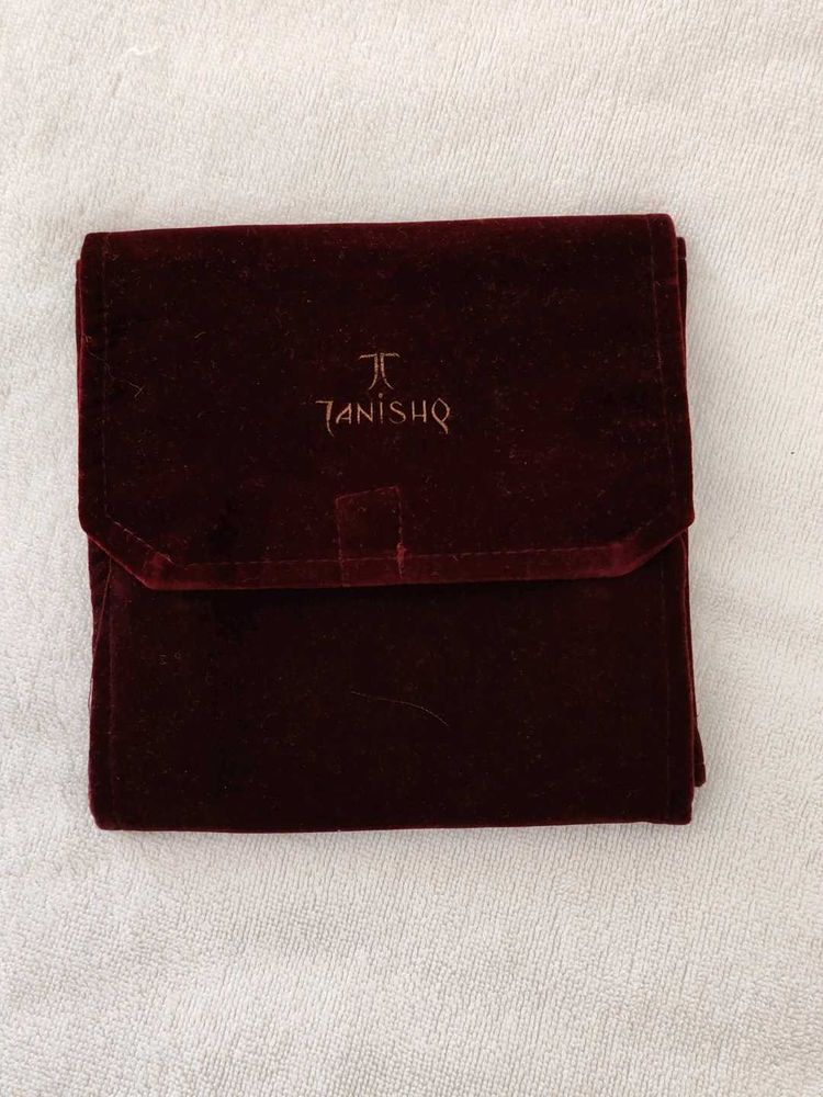 Empty Tanishq Necklace Pouch