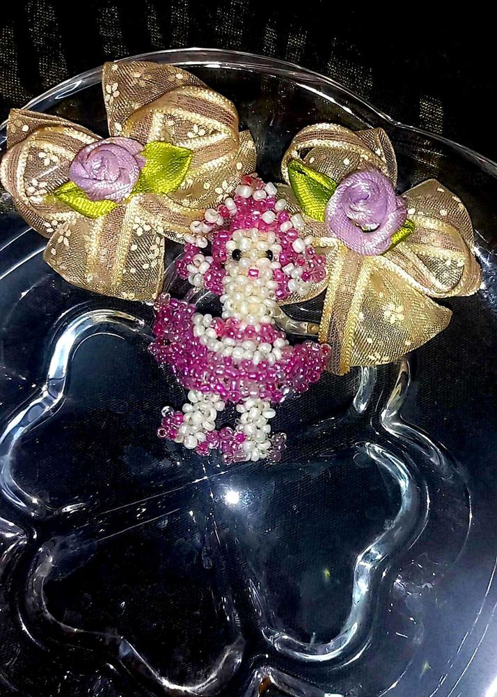 Beaded Doll Ornament🧚‍♀️🎀🪷
