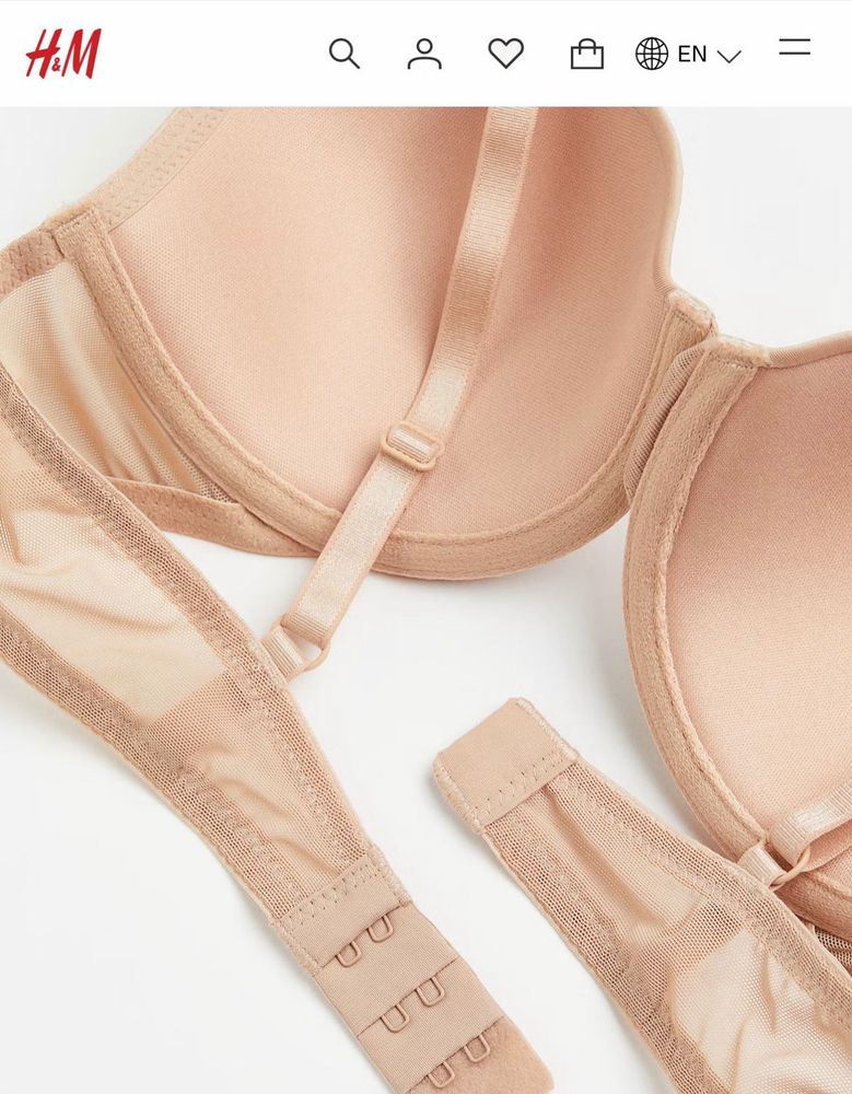 H&amp;M NEW Light Nude Bra