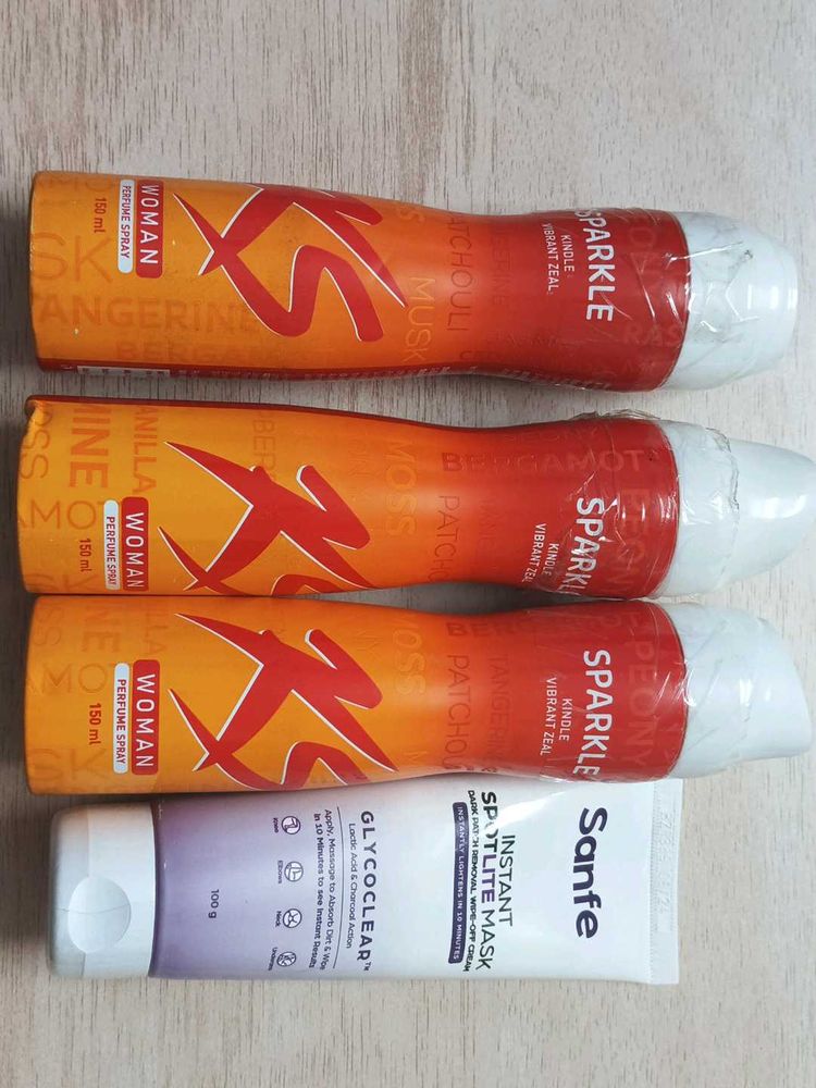 KS Women Deo + Snafe Spotlite Mask