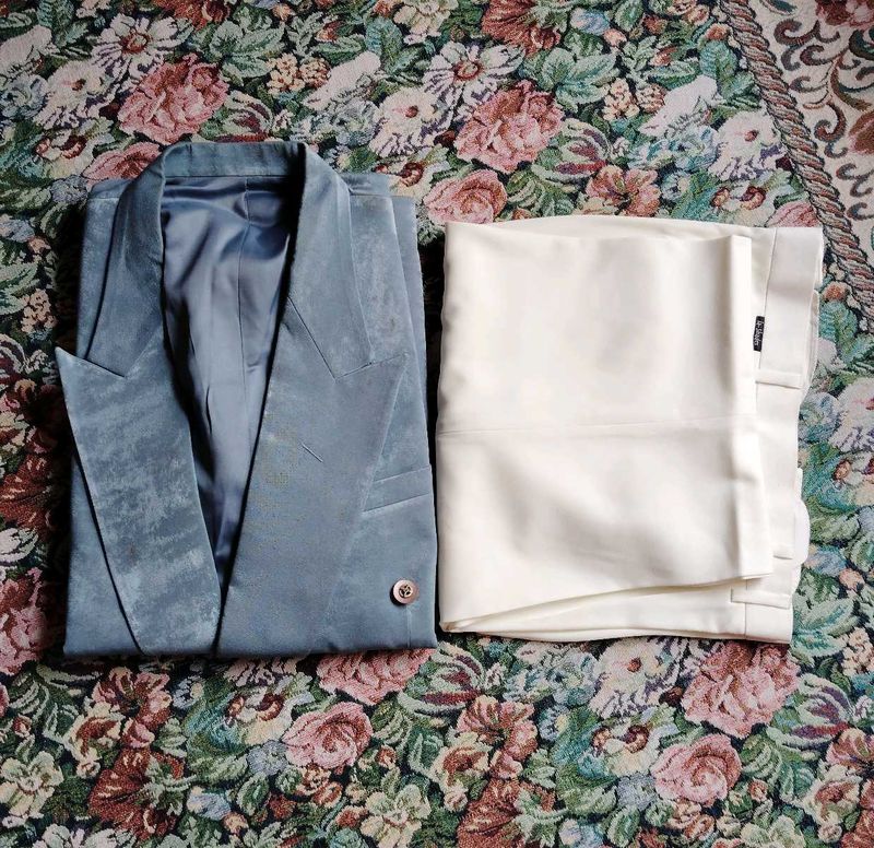 Velvet Blazer With Pant