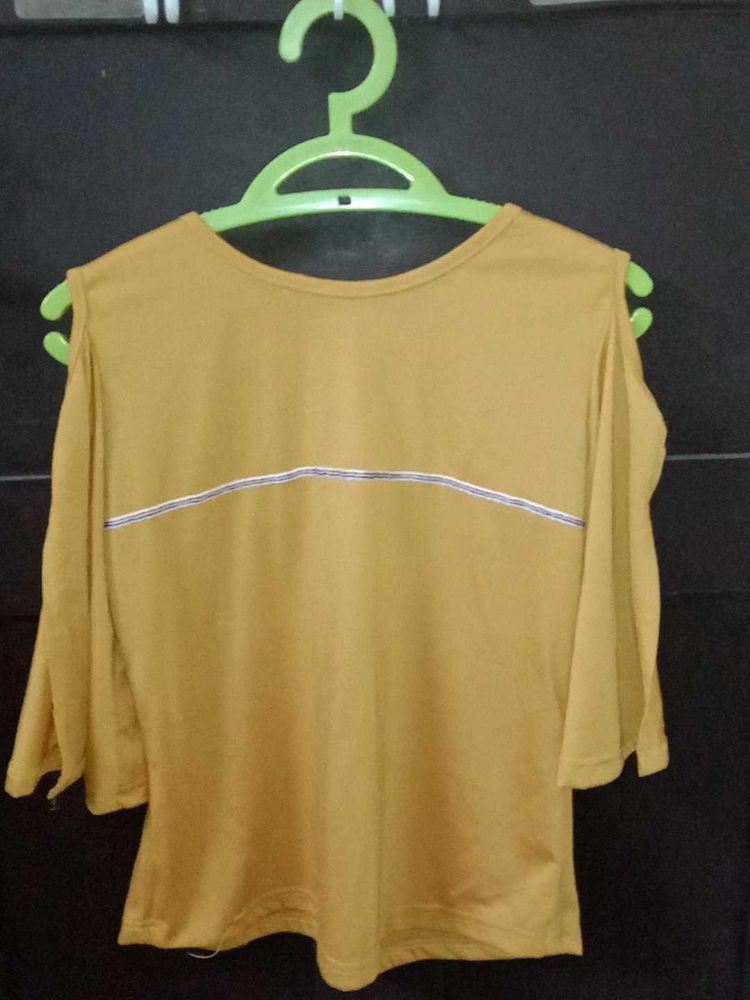 Cold Shoulder Top