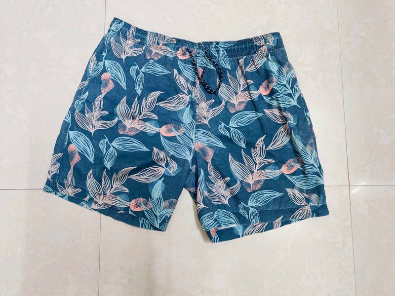 Men Floral Print Regular Shorts
