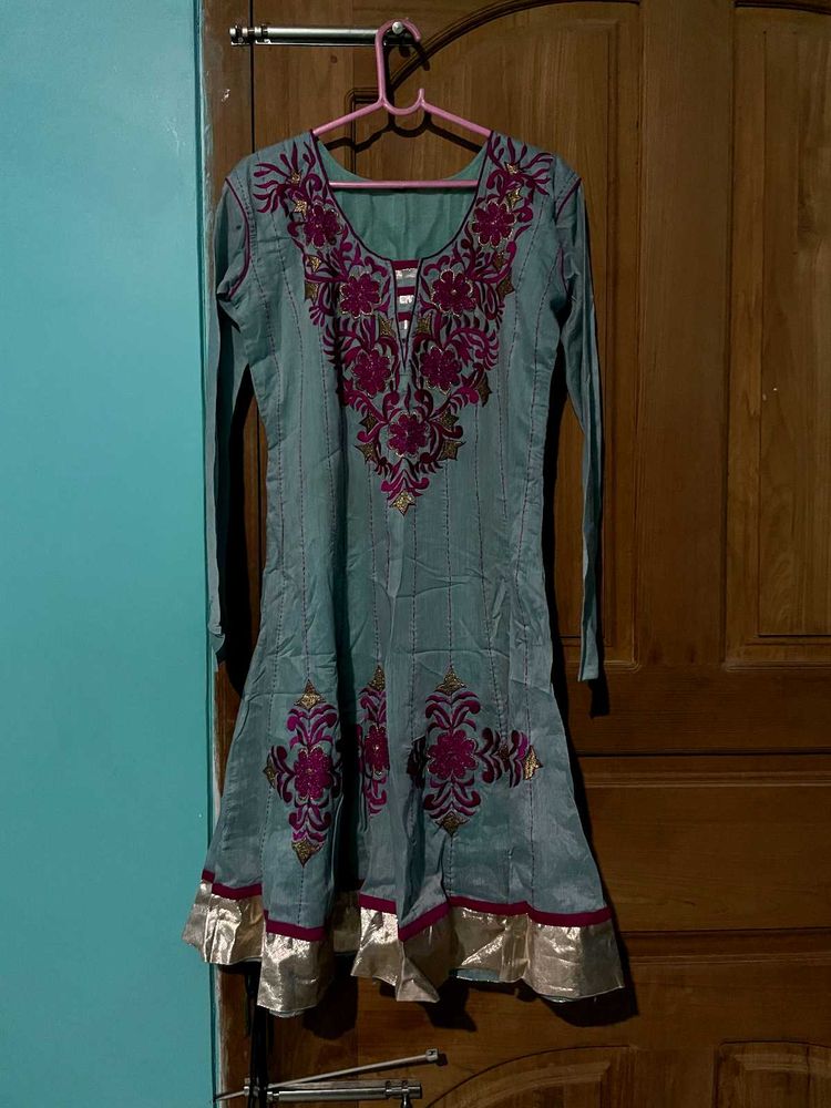 Women A-line Flared Kurta