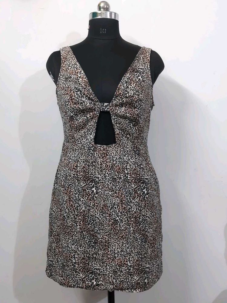 Animalprint Bodycon Dress