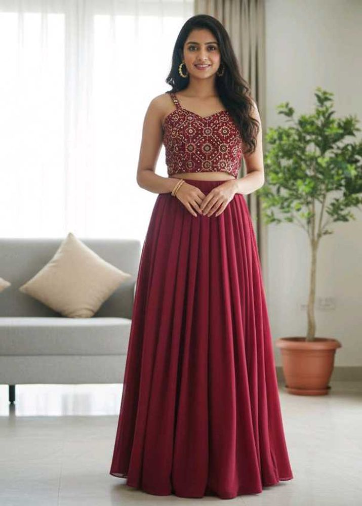 Rani colour Lehenga Choli Set