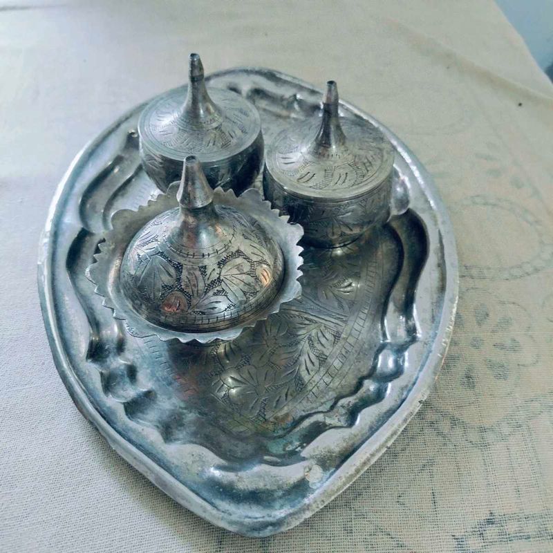 Vintage Silver Plated Set