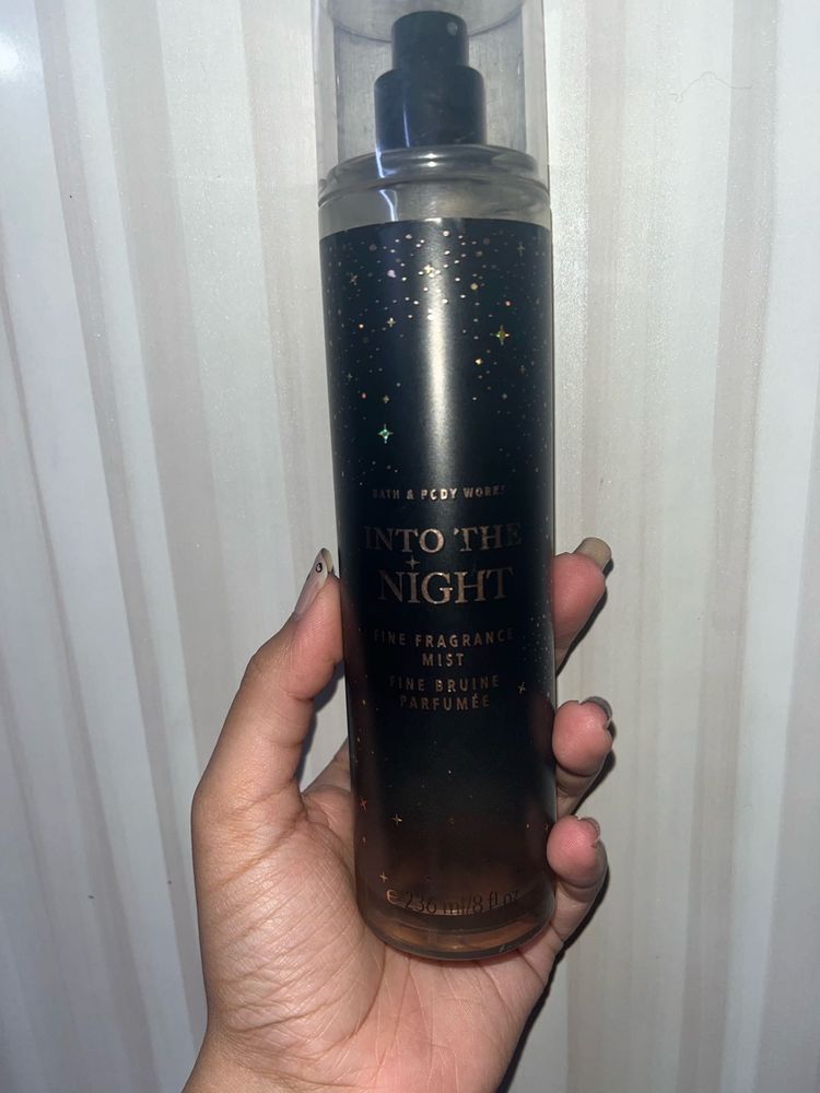 Bbw into the night 10ml left bottle