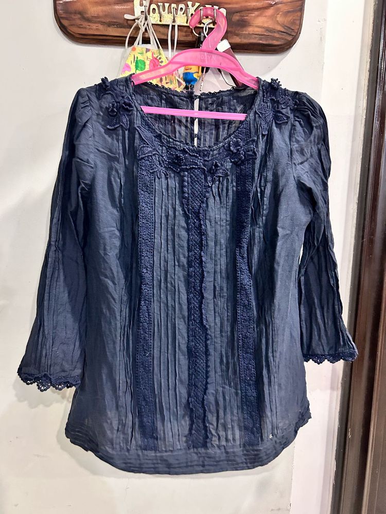 Massimo Dutti Cotton Top