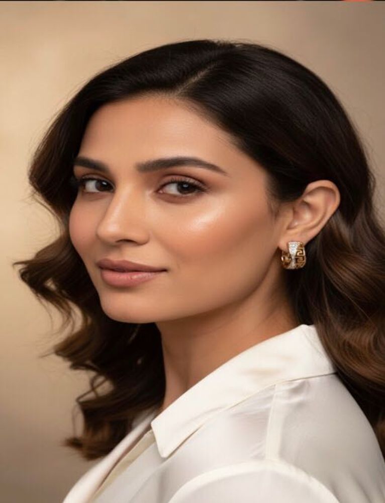 18K Gold Plated Vintage Earrings