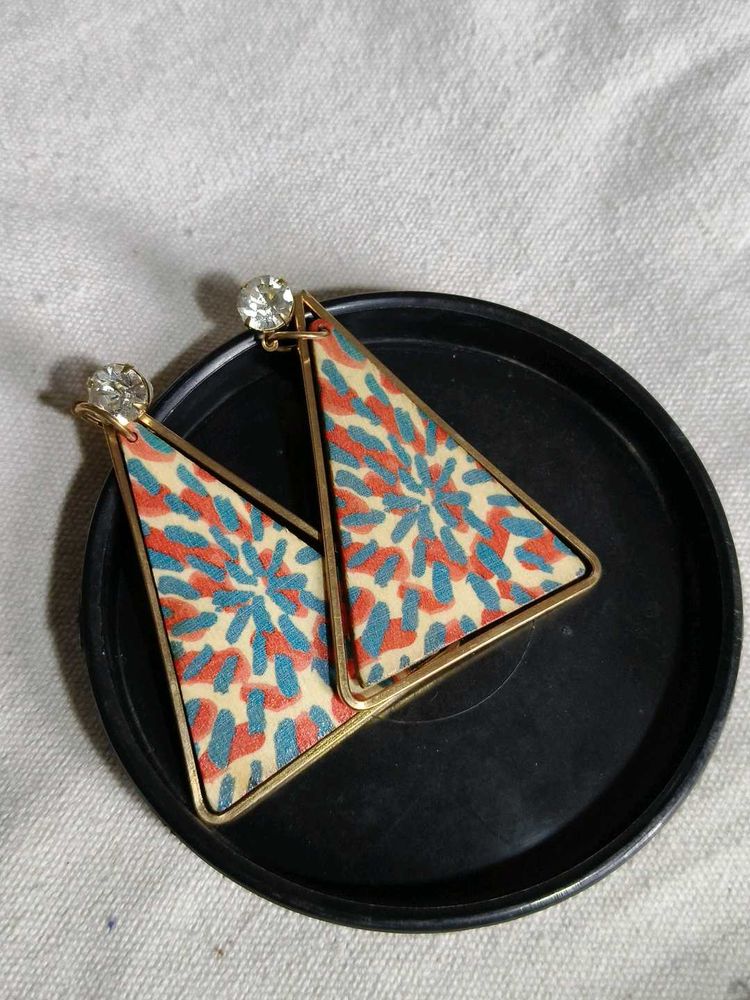 Statement Triangle Earrings