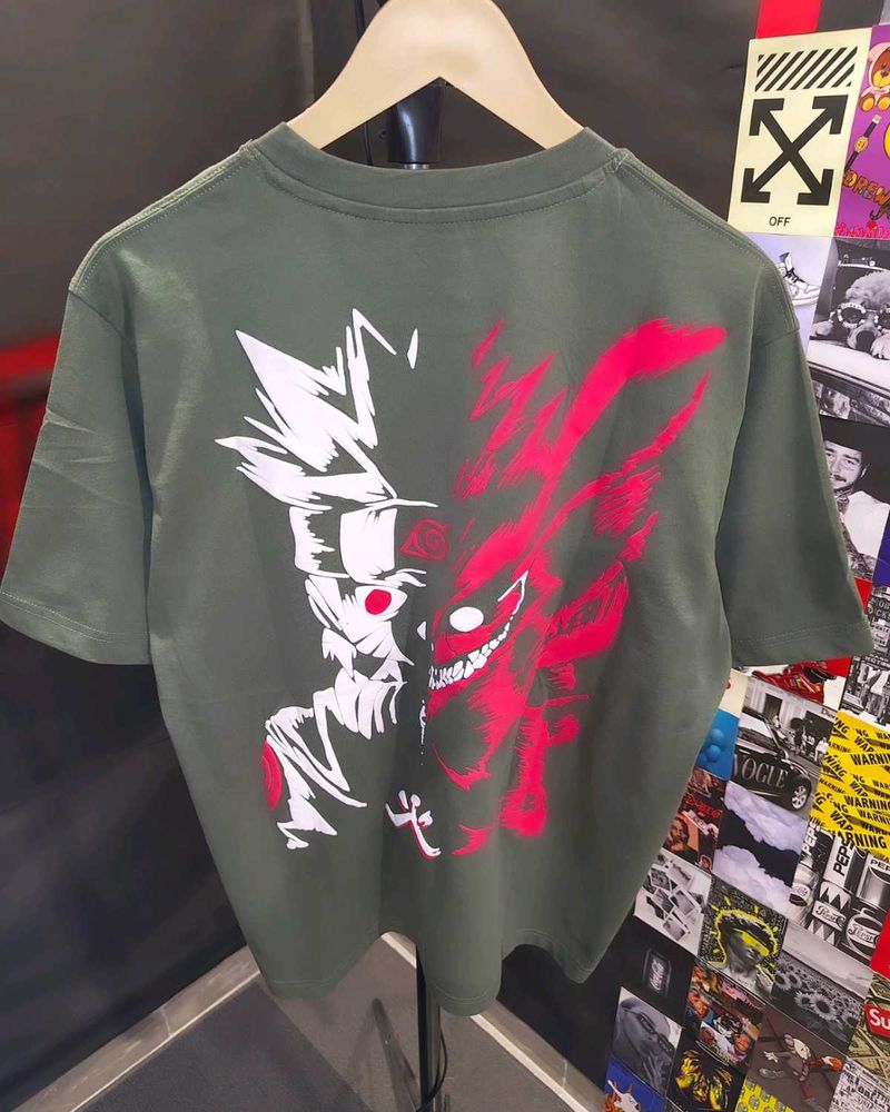 Kurama Edition Unisex Backprinted Oversize Tee 🔥