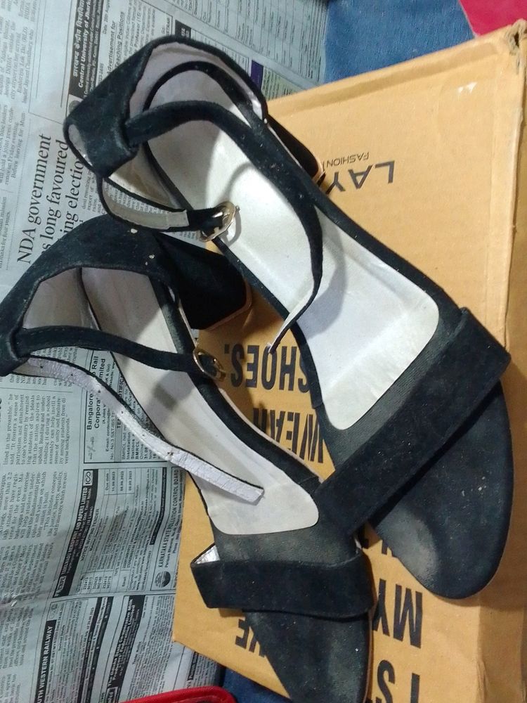 Ankle Loop Heels,Open Toe