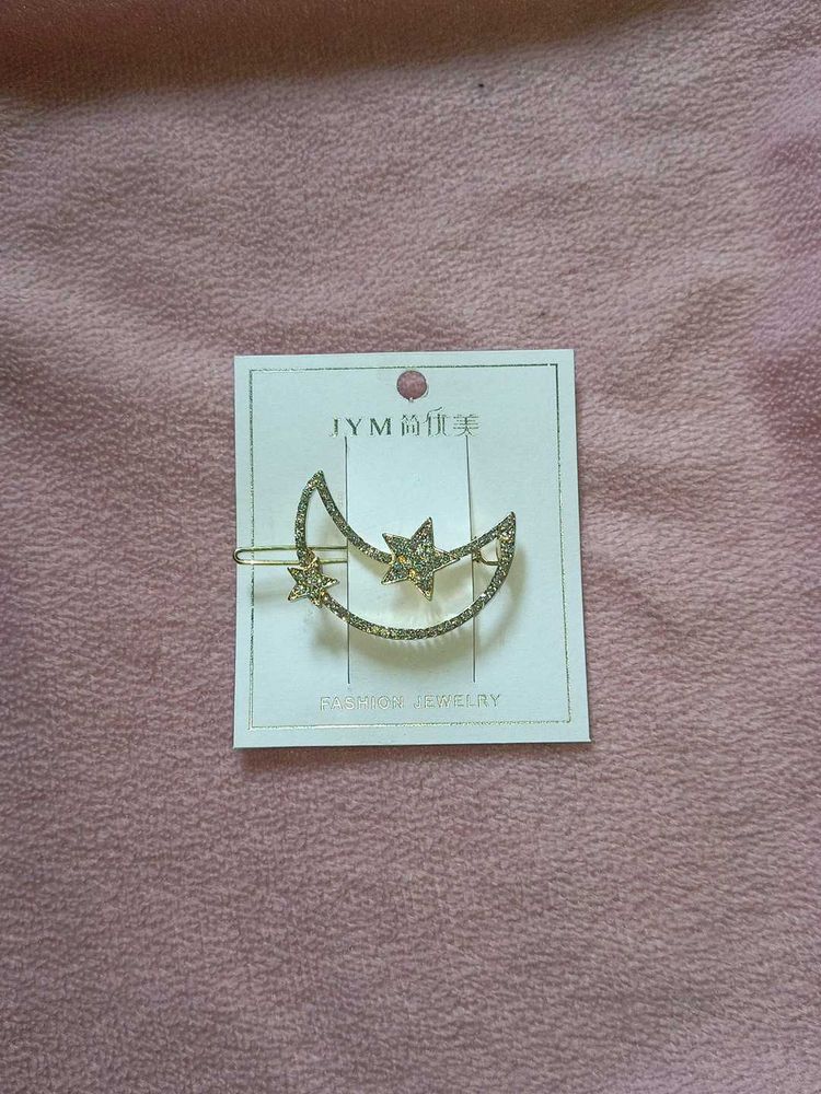 Moon N Star Hair Clip