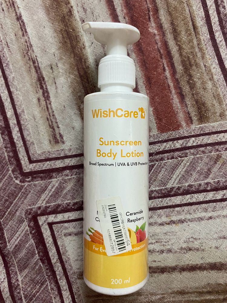 Wishcare Sunscreen Body Lotion