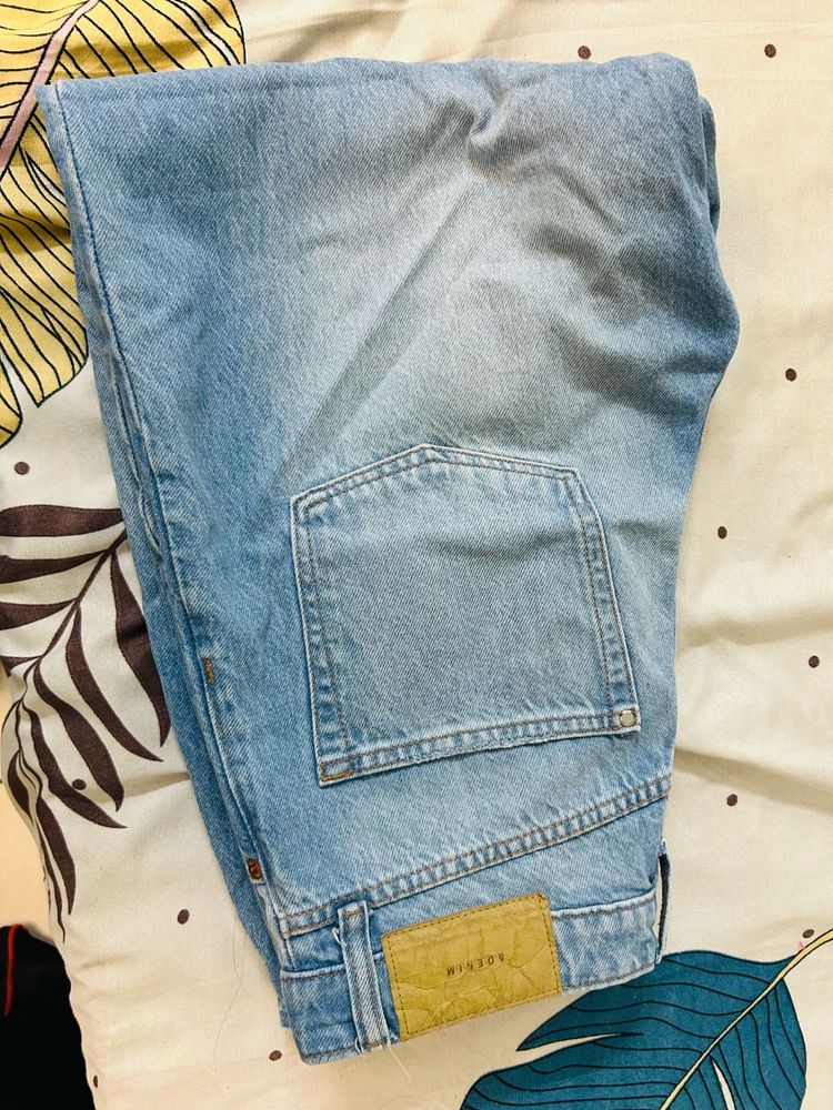 barrel high jeans (H&amp;M)