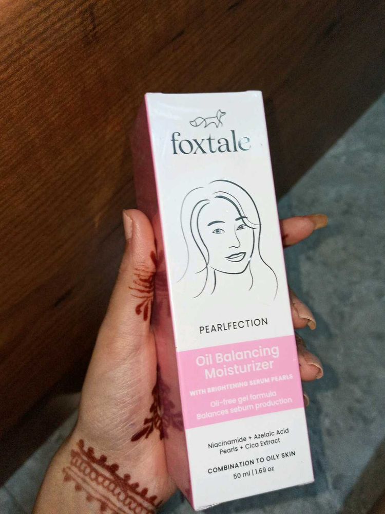 Foxtale Pearlfection Oil Balancing Moisturizer