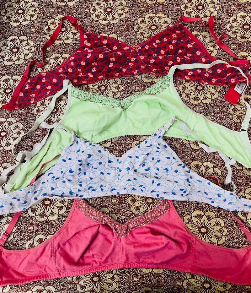 Multi Colored Bras (34B)