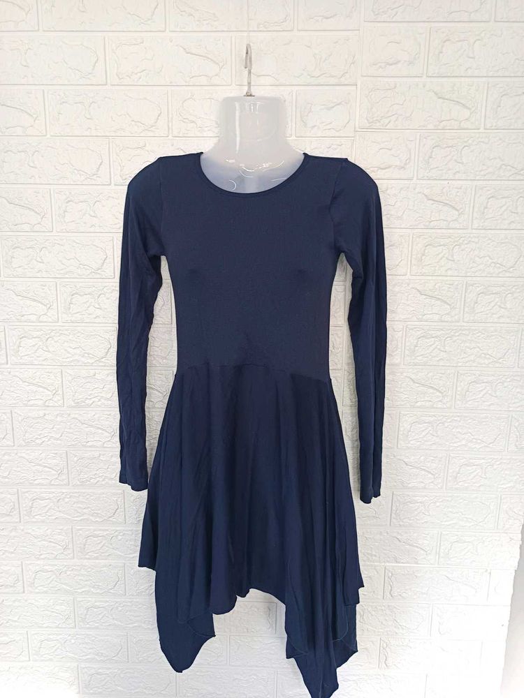 Imported navy blue dress