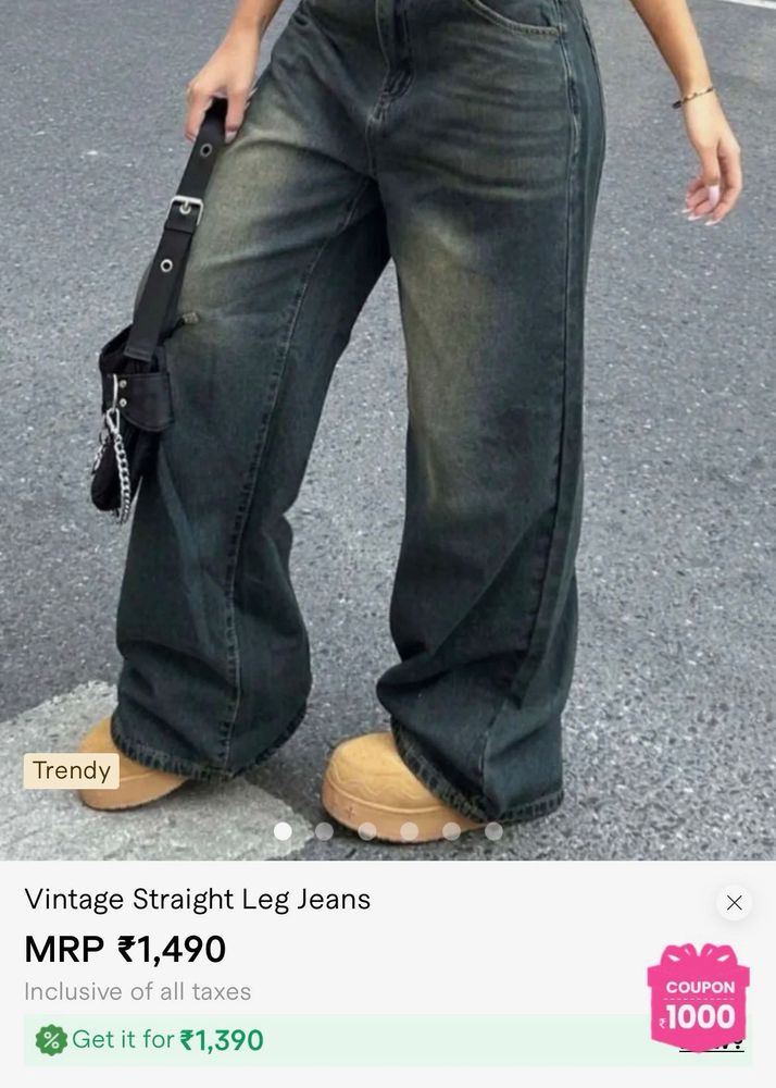 Vintage Straight Leg Jeans