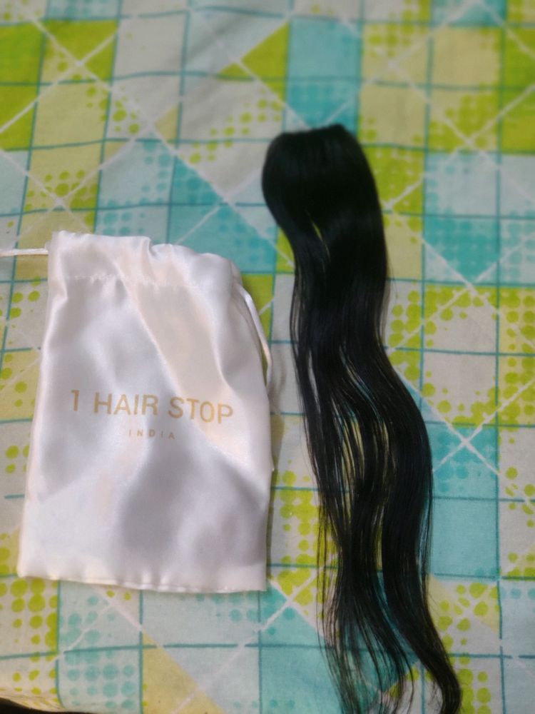 Hair extension. 1 hair stop.in . Black colour. check their website for review