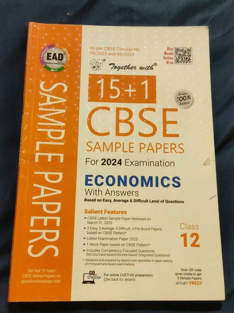 Economics Sample Papers Class 12