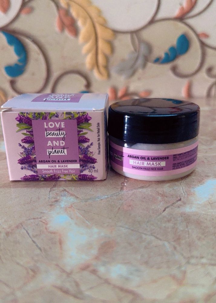 Love Beauty&amp;Planet Argan Oil &amp; Lavender Hair Mask