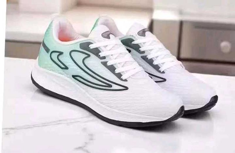 Stylish White Running Shoes