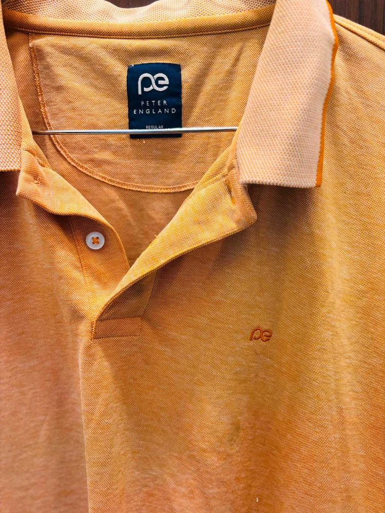 Peter England Polo - Orange