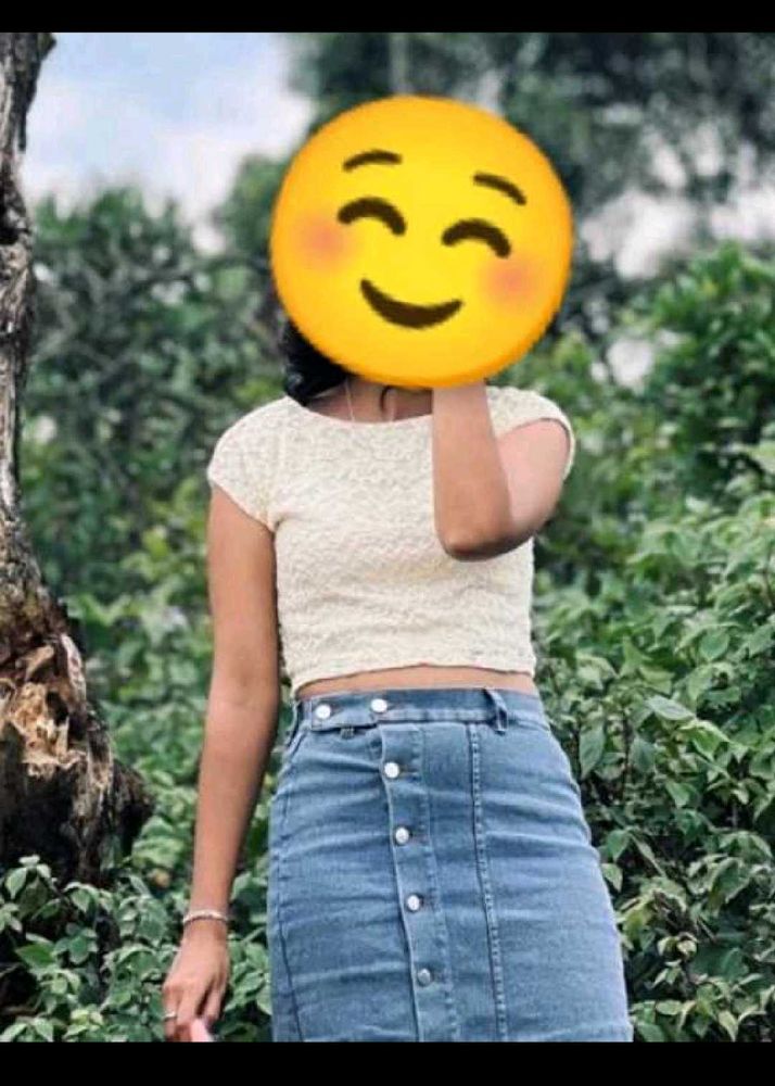 beautiful embroidery white top 🤍