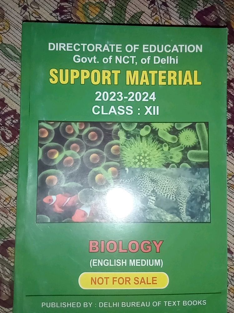 Biology Support Material For Class 12th