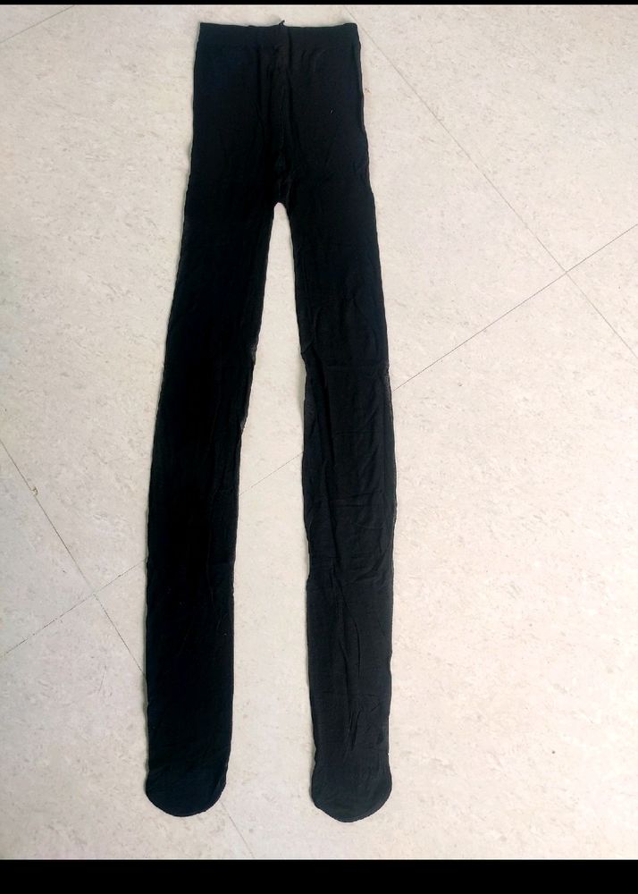 Anfanna Black Pantyhose Stockings