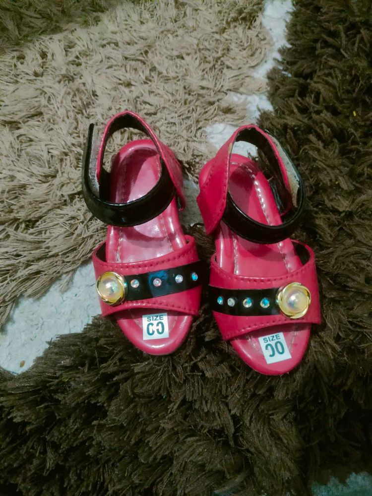 Cute red Sandals