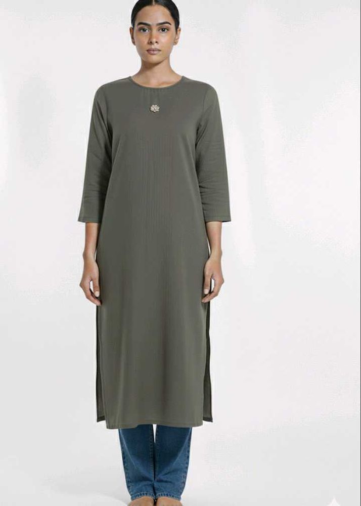 Elegant Green Ethnic Kurta
