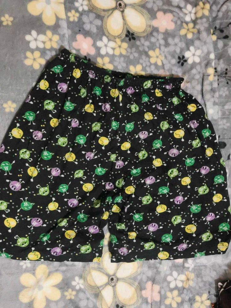Novelty Print Shorts