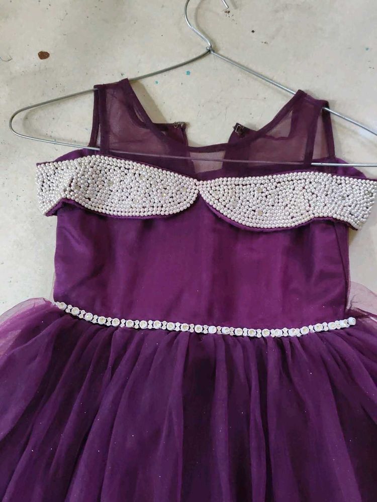 Very Beautiful Purple Baby Dress👗