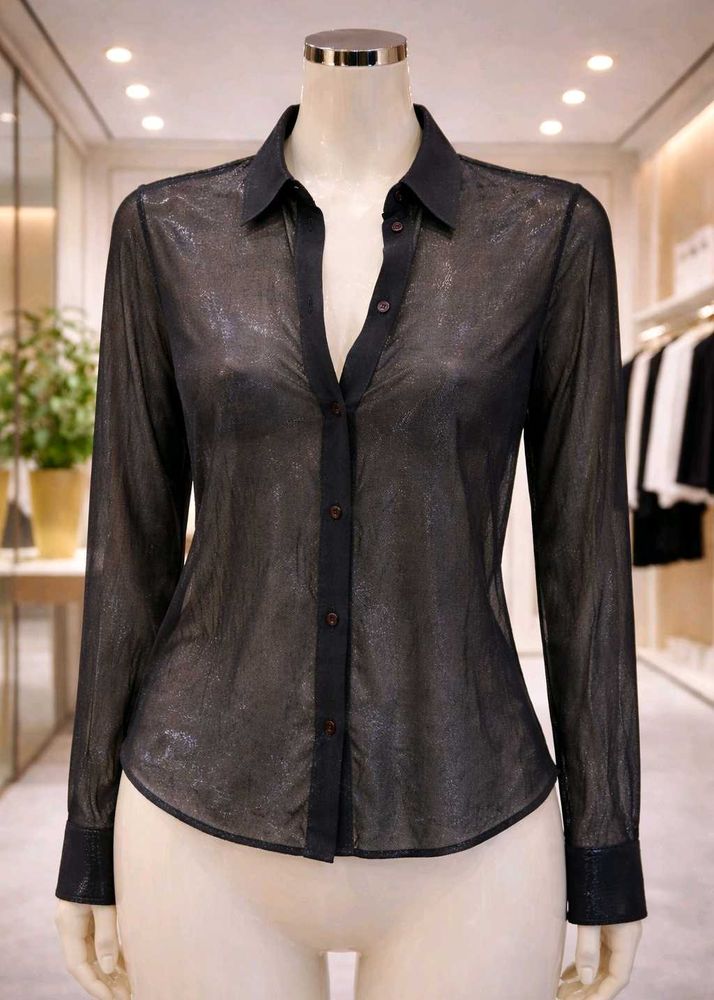 Sheer Black shirt