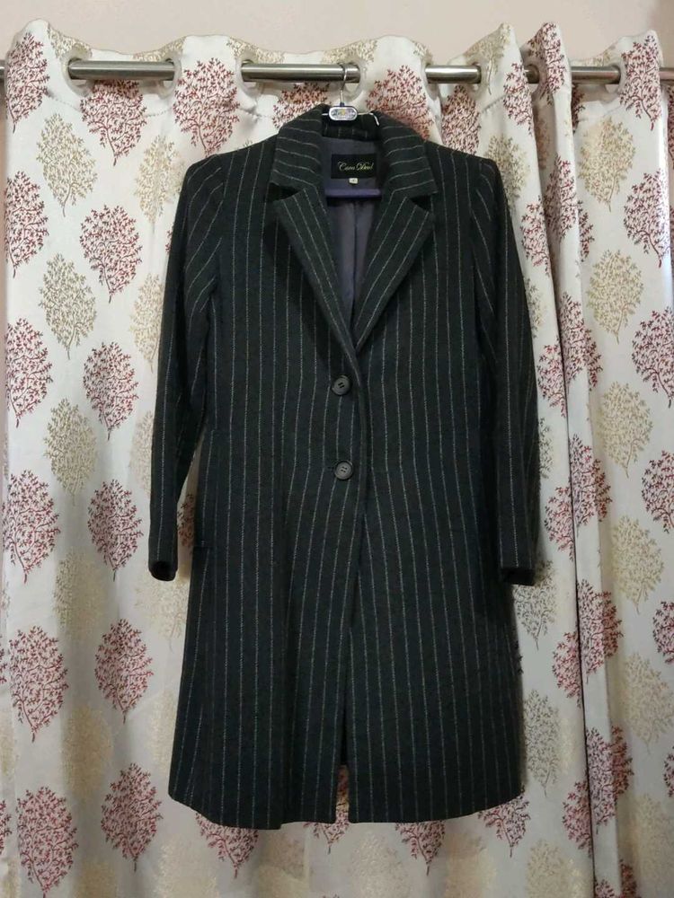 Striped Trench Coat❤️