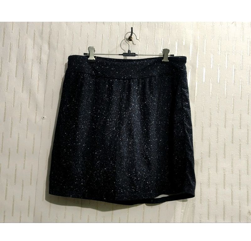 Sparkly Black Mini Skirt