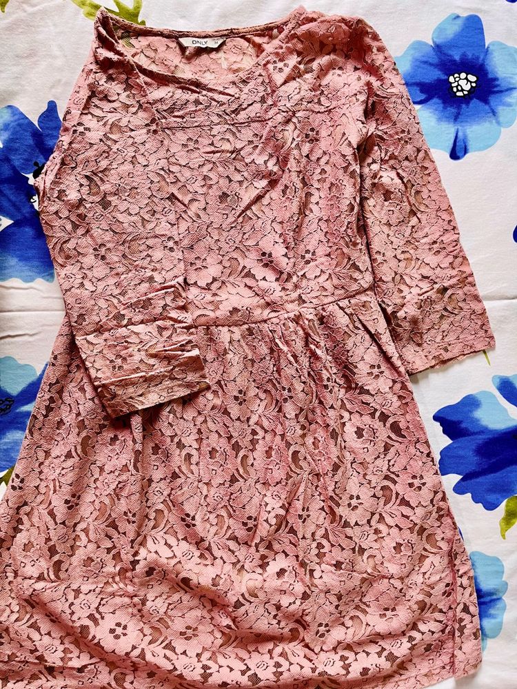 Only Dusty Rose Pretty Dress
