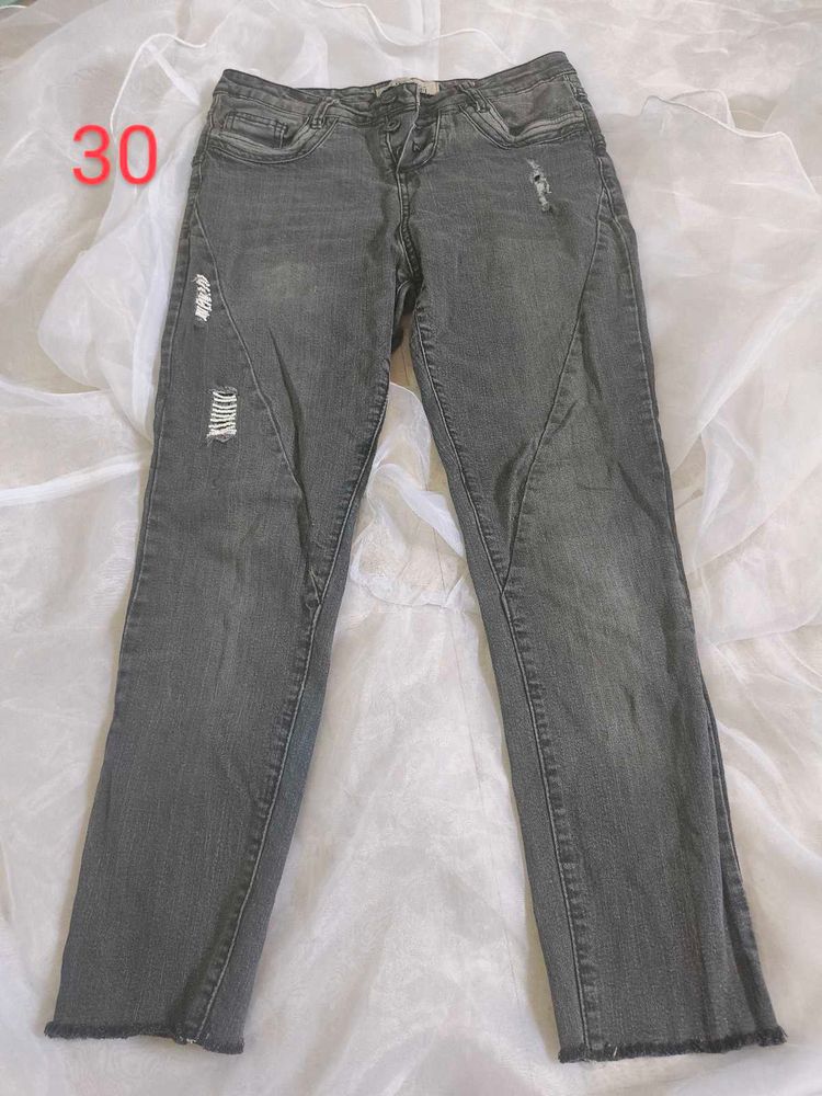 Distressed Jeans