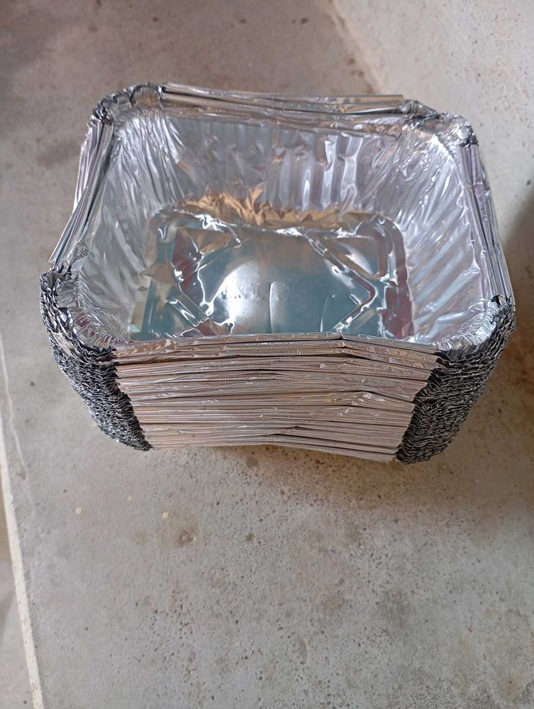 Aluminum Foil Baking Pans - Set of 50